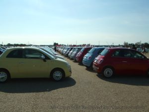 浜名湖に集まったフィアット500たち｜all japan FIAT&ABARTH500 全国ミーティング 2012