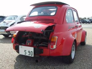 FIAT GT590 Corsa Giannini コルサ・ジャンニーニ（リア）｜all japan FIAT&ABARTH500 全国ミーティング 2012