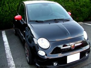 赤ミミ ABARTH500