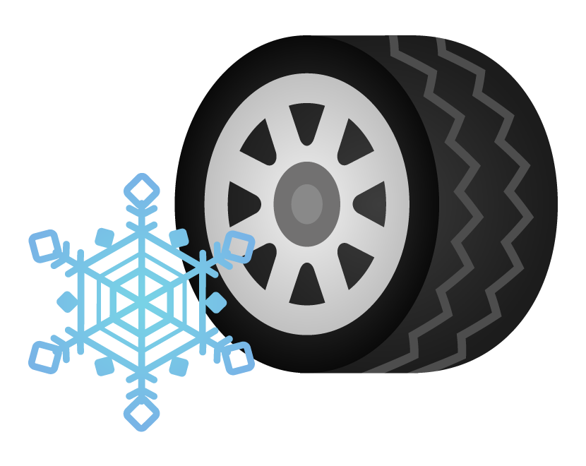 フィアット500のスタッドレスタイヤ交換 冬タイヤで路面凍結する寒い日も安心ドライブ Cinquecentista