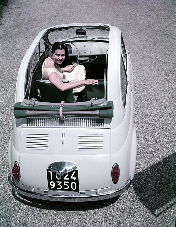 FIAT500 旧車 キャンバストップ車・バイク・自転車