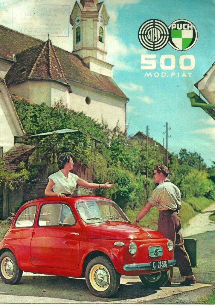 FIAT500 シュタイアー・プフ（旧車 チンクエチェント）