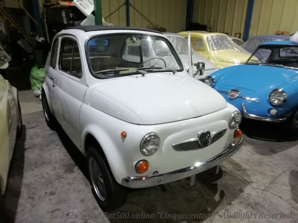 FIAT500 シュタイアー・プフ社製（旧チンクエチェント）日本で見つけた実車