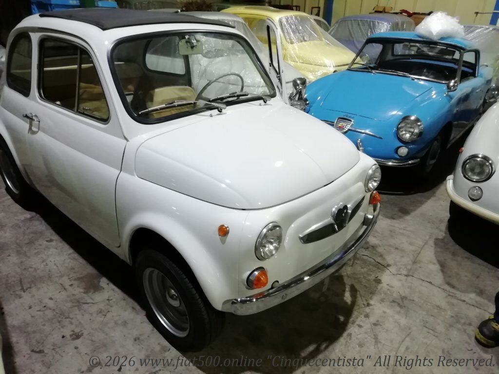 FIAT500 シュタイアー・プフ社製（旧チンクエチェント）日本で見つけた実車